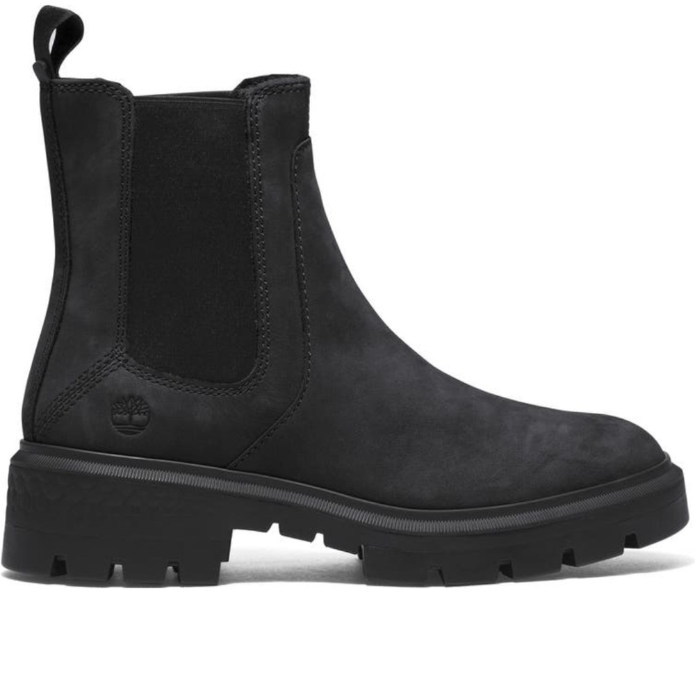 Timberland Cortina Valley Chelsea Boot NIB Size 8 Black